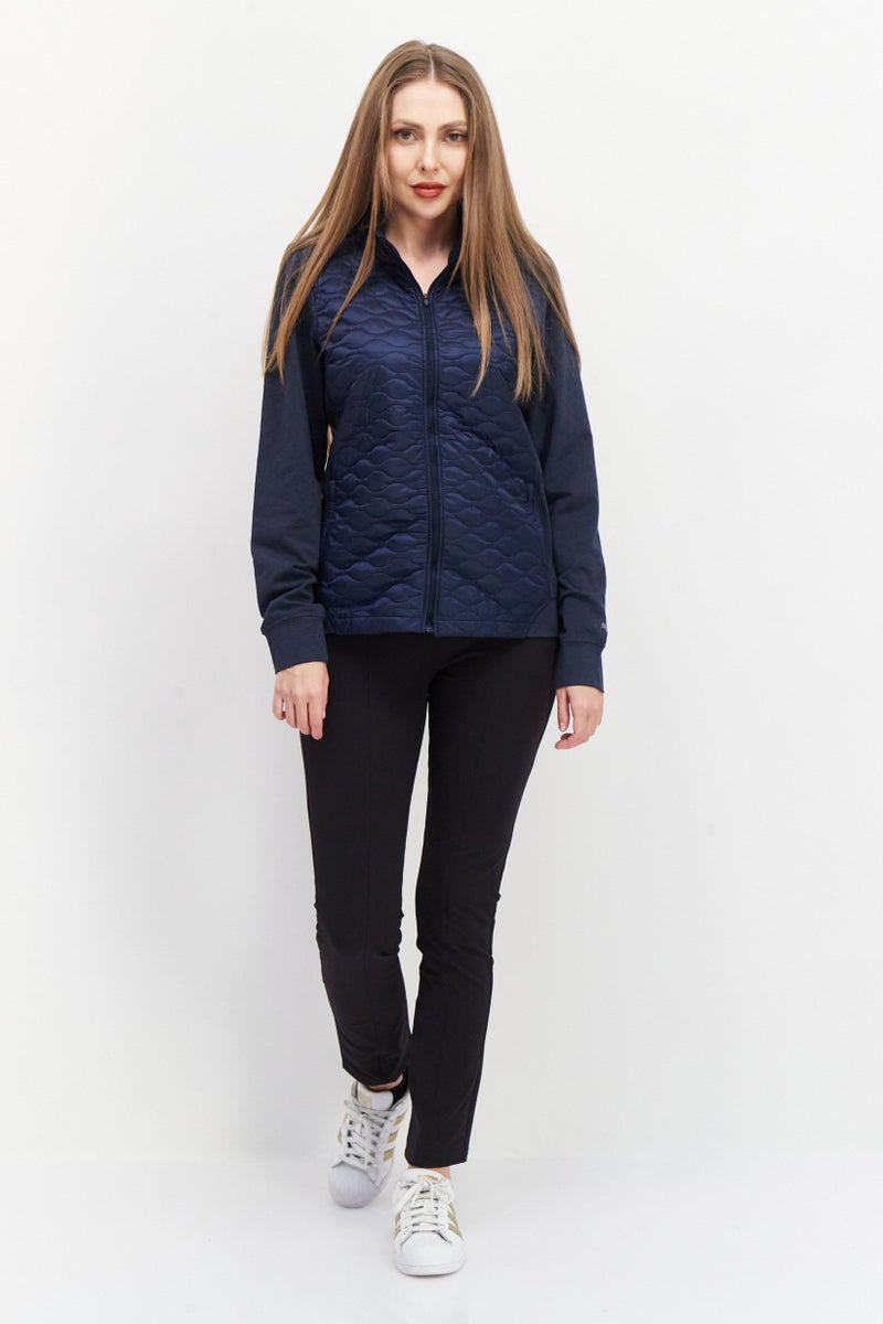 PUMA Women Sportswear Fit Cloudspun Outdoor Jacket, Navy - Image 3