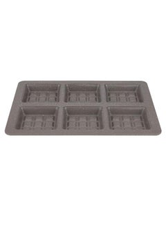 Granite Bake Chef Mold Rectangle 2.5 X 28.3 X 40.5 Cm 6 Eyes Brown - pzsku/Z27D6B62016FCD1F3D569Z/45/_/1737886809/b507db7d-ba21-4fc8-9bf1-84c3c5e553d2