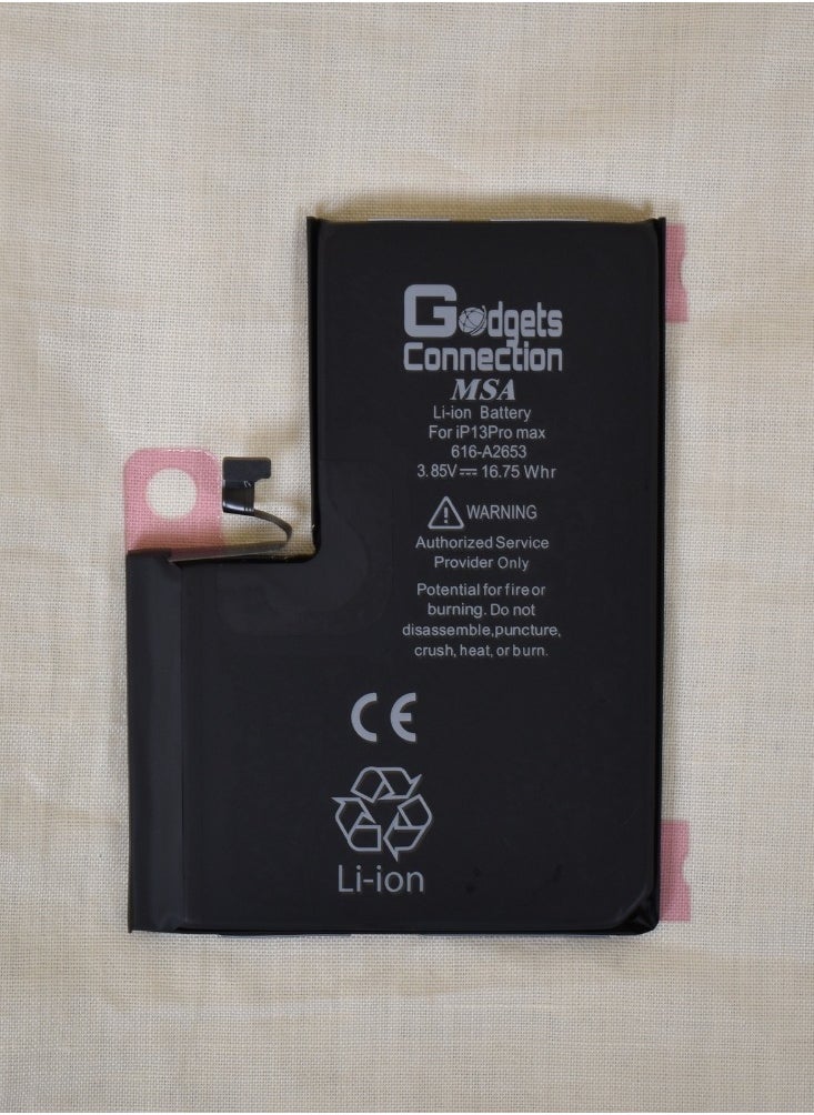 Gadgets Connection - Replacement battery for Apple iPhone 13 PRO MAX in black - Image 1