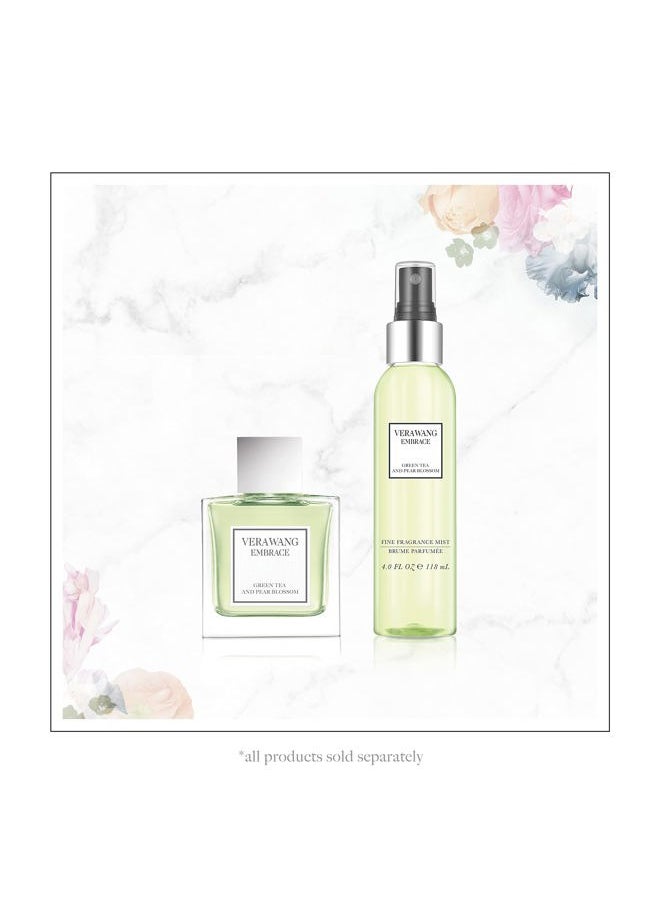 VERA WANG - Embrace Eau de Toilette Spray for Women, Green Tea & Pear Blossom, 1 Fl Oz - Image 1