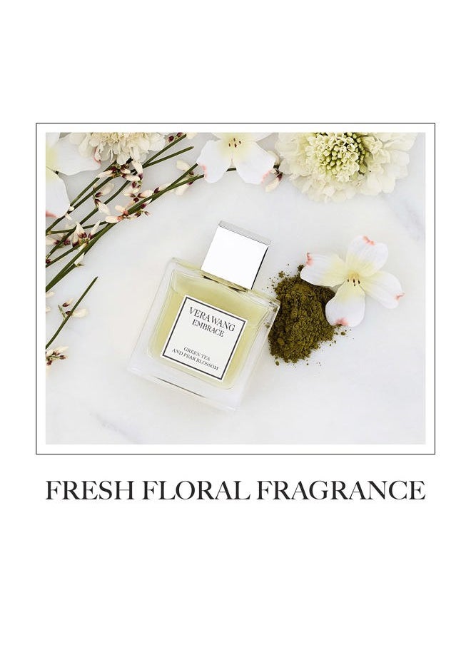 VERA WANG - Embrace Eau de Toilette Spray for Women, Green Tea & Pear Blossom, 1 Fl Oz - Image 1