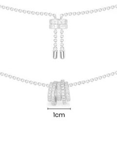 APM cubic zirconia women's fashionable white multi circle necklace adjustable necklace AC4693OX - pzsku/Z27D6EF7A5B16BF315787Z/45/1741158961/7795aa3f-41b1-45d0-80f8-58e93af4f3fe