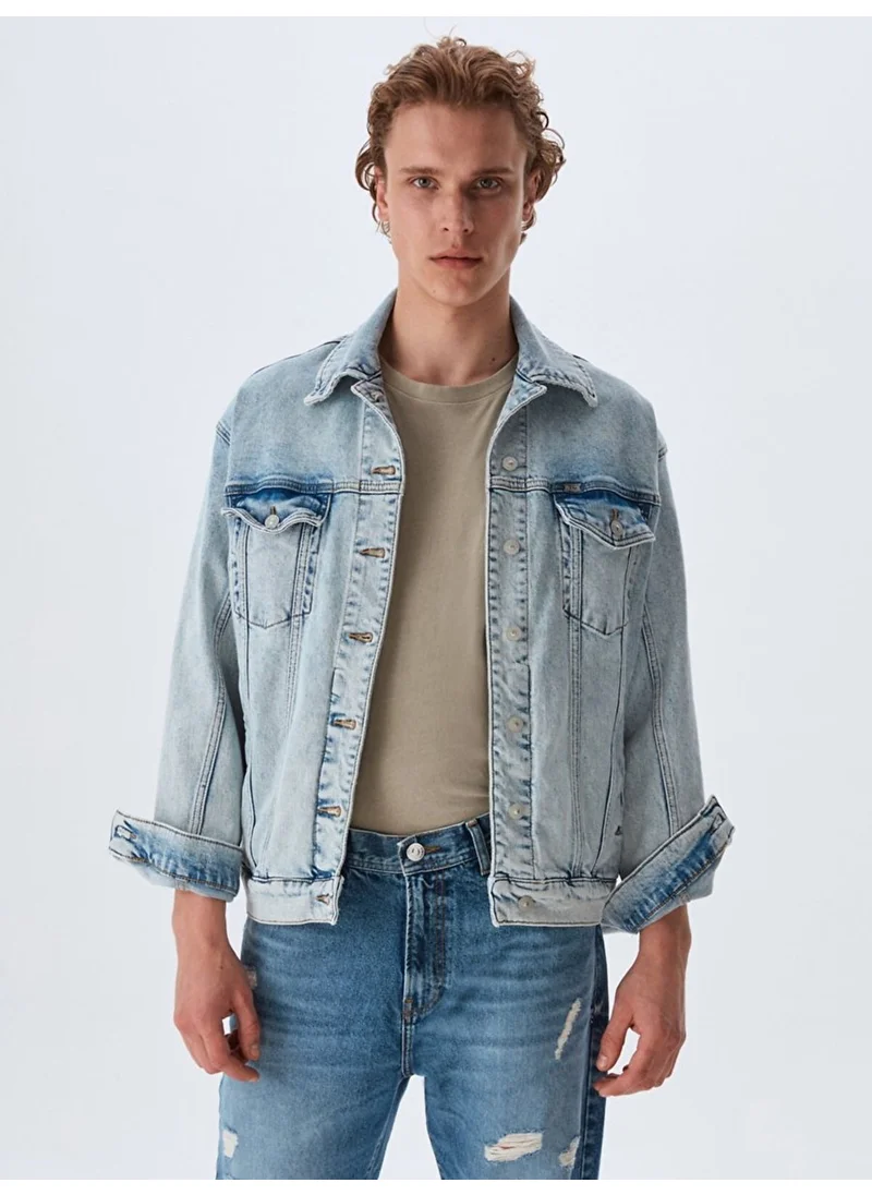 ال تي بي Men's Maurizio Low Waist Ripped Slim Cropped Jeans