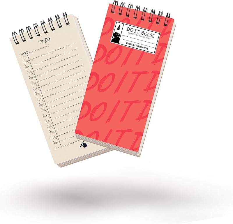 THE INKJECTION 2DO03 Notebooks Writing Pads Diaries Red 16x8 cm 40g…