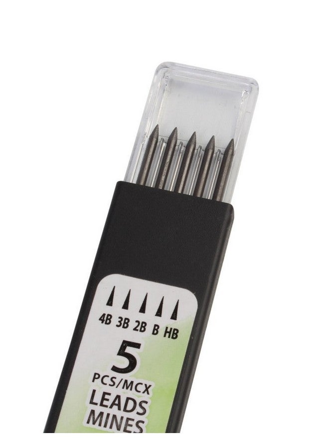 Baile قلم رصاص ميكانيكي بايل 2.0 مم + علبة رصاص (5 رصاصات) - لون الجسم أسود - Image 5