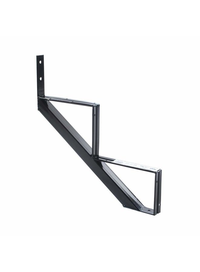 Pylex 13902 Riser 2 Steps Steel Stair Stringers, Black - Image 2
