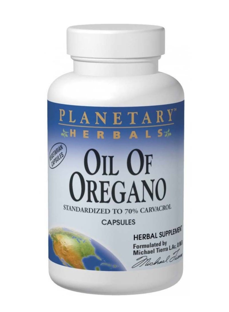 بلانتاري هيربالز زيت الأوريجانو، 30 كبسولة نباتية - صحة الجهاز الهضمي، دعم المناعة، مضاد للالتهابات، مضاد للأكسدة، وفوائد للبشرة