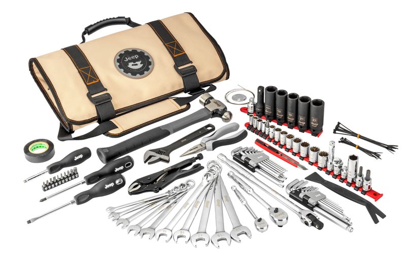 Mopar Jeep Tool Kit (83 Pieces) 68640356AA, JP0002 - Image 4
