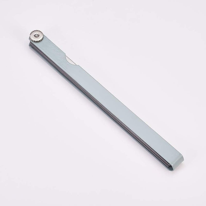 Utoolmart Metric Feeler Gauge,Manganese Steel Gap Measure Tool 200mm/7.9-inch Length With 20 Blades 1pcs - Image 2