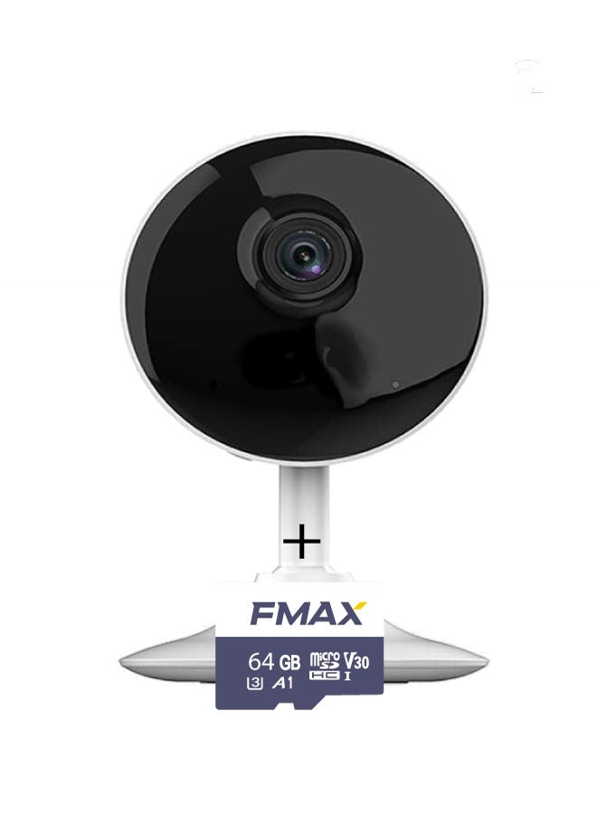 FMAX Wi-Fi 2MP 1080P Smart Home Security Camera with 64 Memory card - Image 1