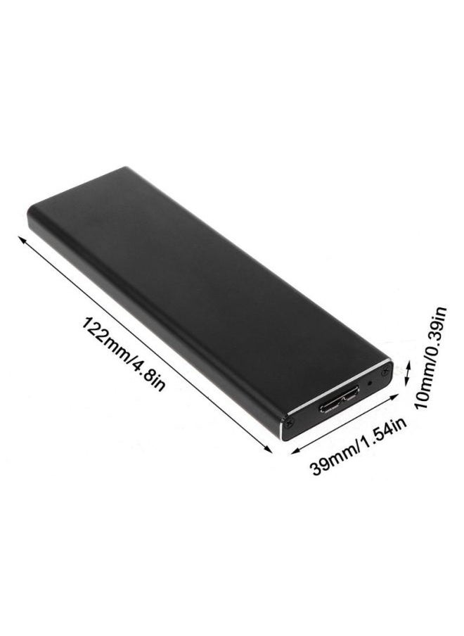 Generic - For 2011 2012 AIR SSD Hard Disk USB3.0 Hard Disk Box 2011 2012 To USB Hard Disk Box-Color:2010/2011 Box Black - Image 1