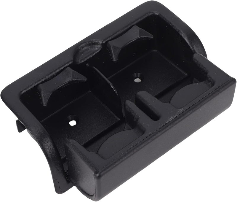 HEEPDD Rear Seat Cup Holder, Cup Holders Drink Holder for QX56 QX80, Easy Replace, Convenient Access for Passengers Rear Seat, ABS Material, Dual Automotive Interior and (Black) - Image 2