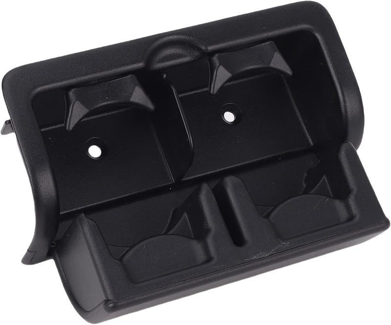 HEEPDD Rear Seat Cup Holder, Cup Holders Drink Holder for QX56 QX80, Easy Replace, Convenient Access for Passengers Rear Seat, ABS Material, Dual Automotive Interior and (Black) - Image 3