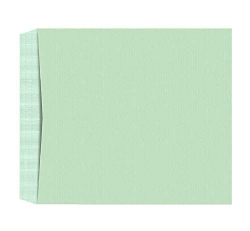 NSSP™ 16x12 Inch Cloth Line Courier Cover, Green Envelopes for Office Letter Document (Pack of 50) - Image 5