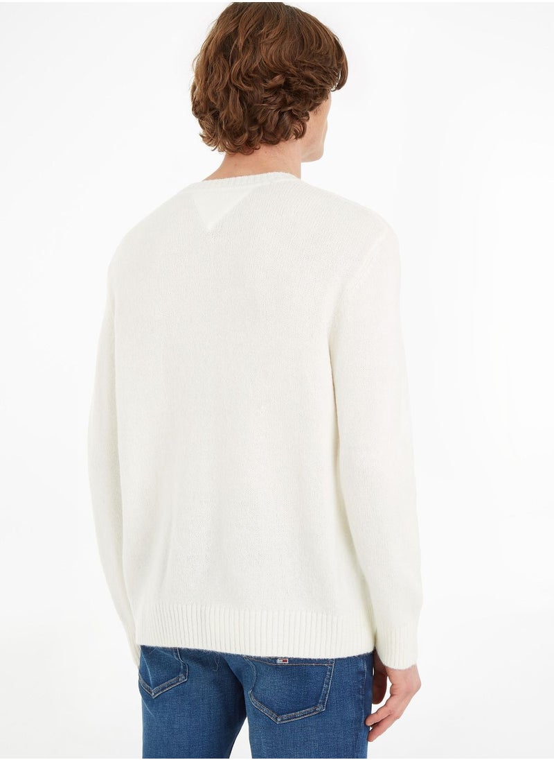 TOMMY JEANS - Graphic Knitted Sweater - Image 1