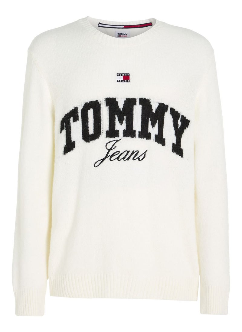 TOMMY JEANS - Graphic Knitted Sweater - Image 1