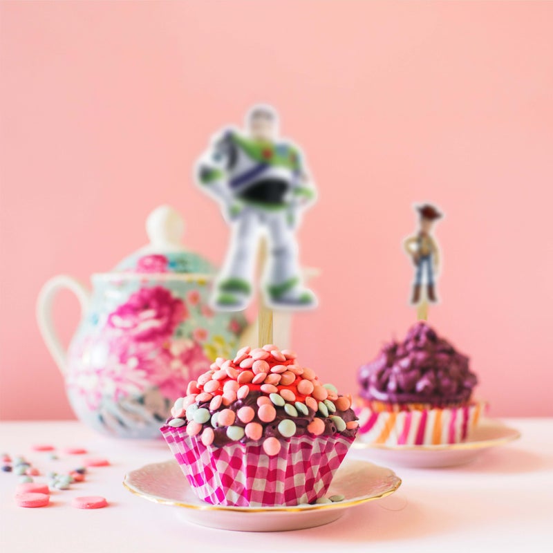 Seyal Ty Stry Cupcake Topper â€“ Fun Cartoon Character Birthday Cake Decoration â€“ Durable, Reusable, and Easy to Use Cupcake Decoration â€“ Perfect Party Supplies for Boys and Girls - Image 5