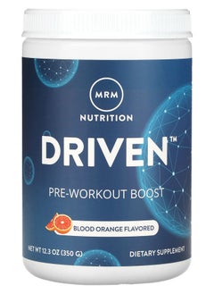 MRM Nutrition DRIVEN PreWorkout Boost Blood Orange 12.3 oz (350 g) 
