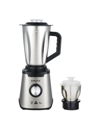 Sokany SK‑189 2-in-1 Blender with Grinder – 1000W – 1.5L – Stainless Steel – Silver & Black - pzsku/Z27D802862B7EFFD390DFZ/45/1751982240/d7b6fd9e-9d17-4b6d-b10d-702407fc380c
