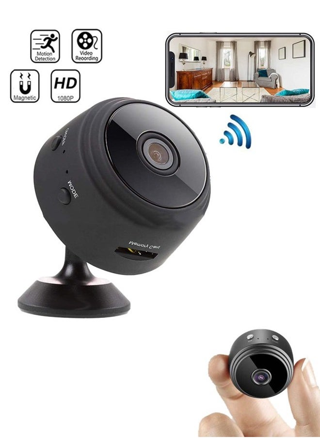 Generic - Mini Hidden Cameras Wireless WiFi Camera HD 1080P Home Security Cameras Surveillance with Audio and Video Live Feed Covert Baby Nanny Cam Tiny Smart Cameras with Night Vision and Motion Detection - Image 1