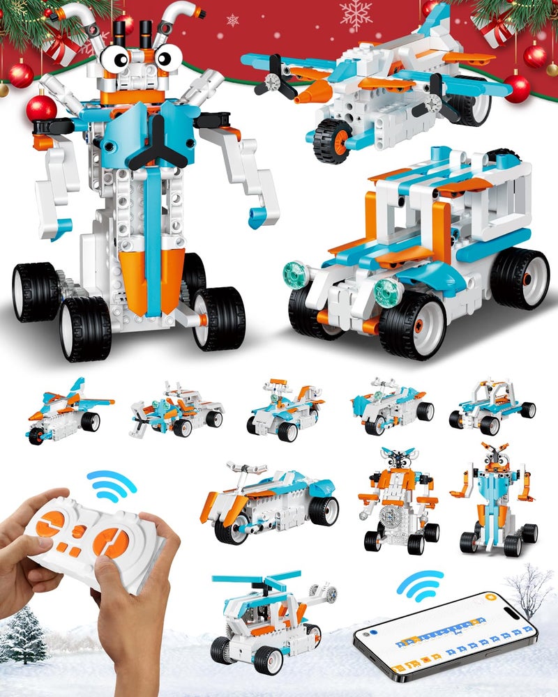 HBUDS Robot Building Toys for Boys 12in1 STEM Projects for Kids Ages 812 - Image 3
