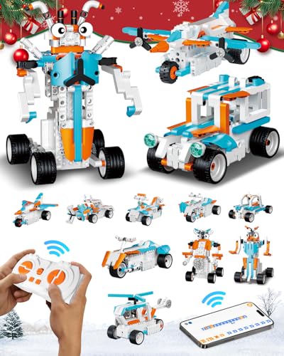 HBUDS Robot Building Toys for Boys 12in1 STEM Projects for Kids Ages 812 - Image 1