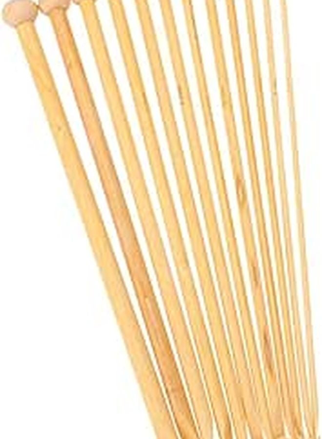 12Pcs Portable Knitting Needles with Round Bead Heads for Sweaters Scarves DIY Crochet Tools - Image 1
