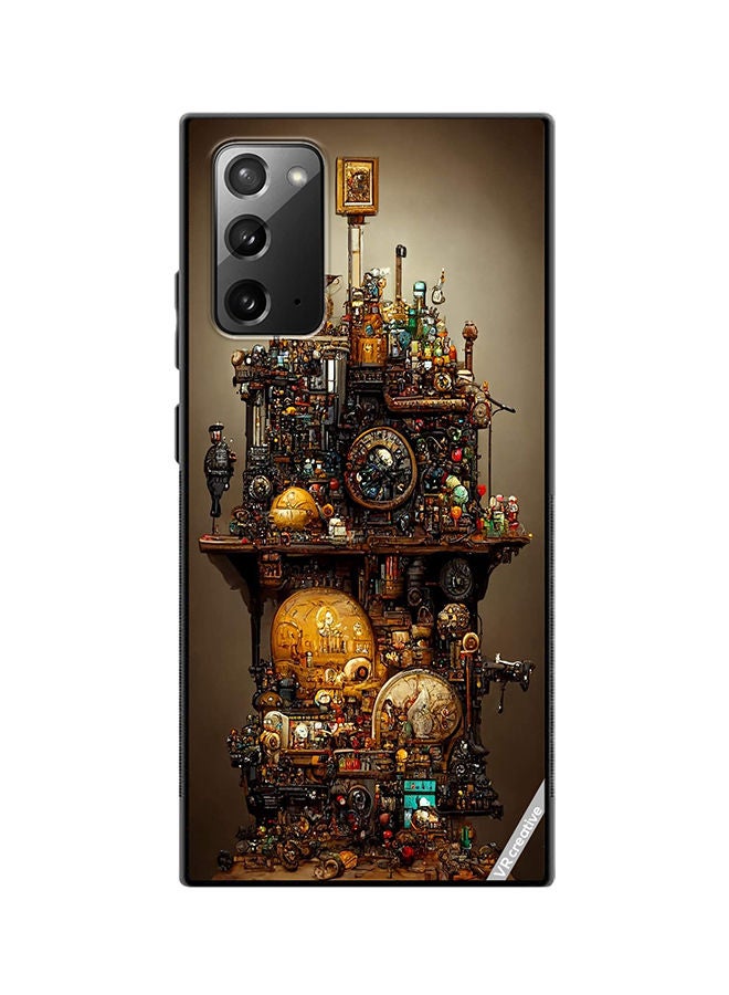 VR CREATIVE Protective Case Cover For Samsung Galaxy Note20 5G Jigsaw Puzzles Design Multicolour - Image 1