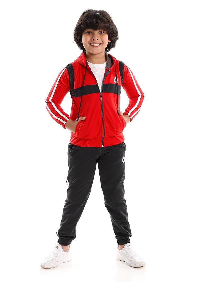 Caesar Boys Training Suit  With Pocket.  - Image 1