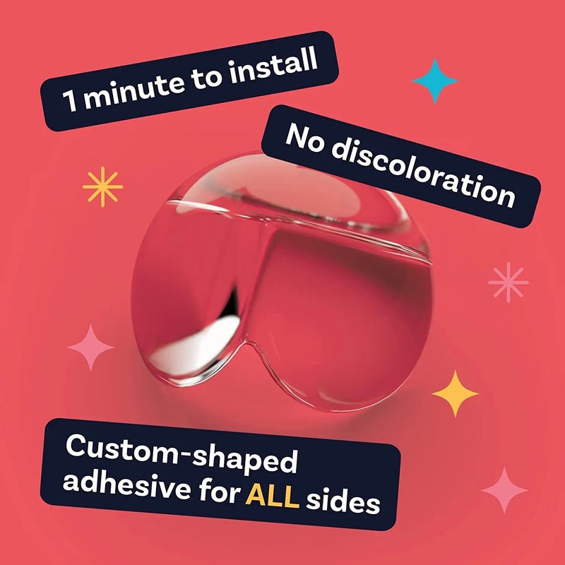Y&D Baby Proofing Corner Protectors - 12 Pack Clear Edge Guards for Furniture, Child Safety Table Corner Protectors for Babies & Kids - Image 4