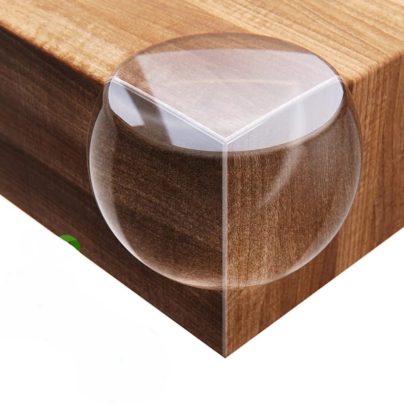Y&D Baby Proofing Corner Protectors - 12 Pack Clear Edge Guards for Furniture, Child Safety Table Corner Protectors for Babies & Kids - Image 1