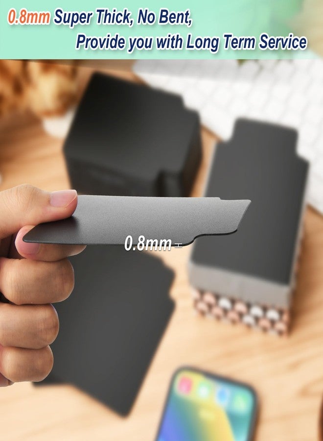 Homakover Tall Trading Card Dividers, 0.8MM Thick Card Page Dividers Frosted Card Separator with Tabs Top Loaders Plastic Divider Cards for BCW, Games Sports, Playing Card, 4.2 * 3" (100) - Image 5