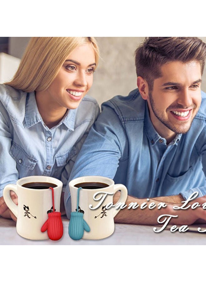 نيبمينينت مصفاة شاي من السيليكون أحمر 0.052كجم - Image 4