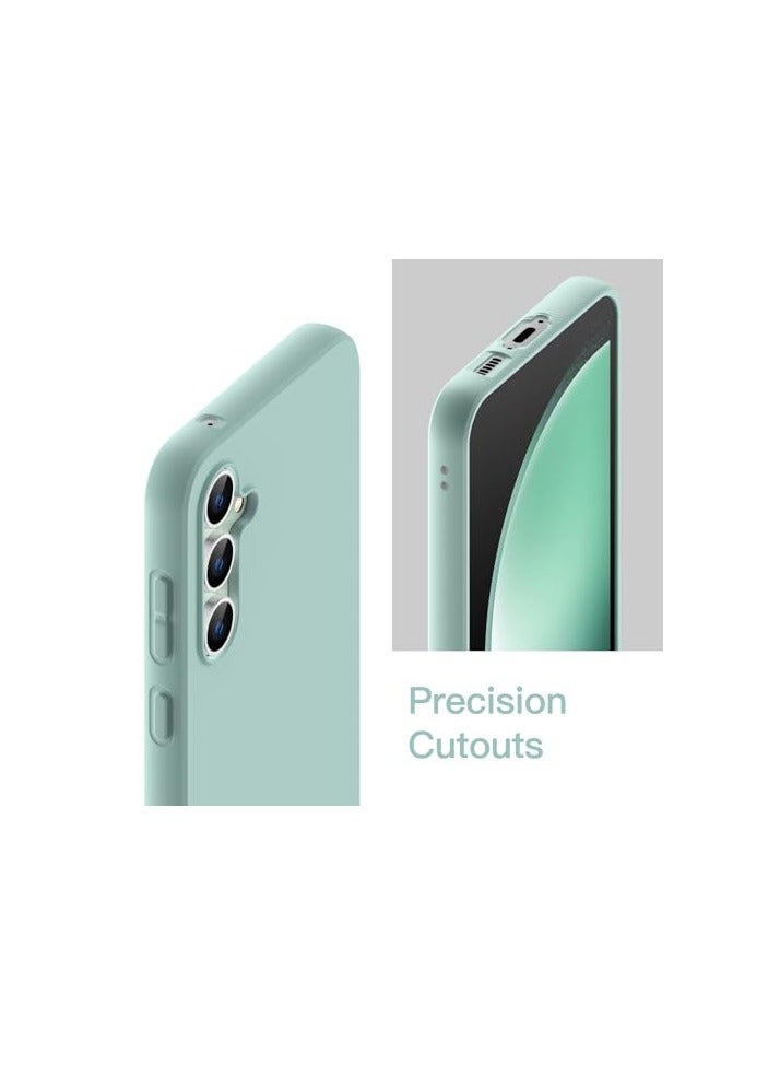 JETech Slim Fit Case for Samsung Galaxy S23 FE 6.4-Inch, Flexible Soft TPU Shockproof Thin Phone Cover with Matte Finish (Olive) - Image 2