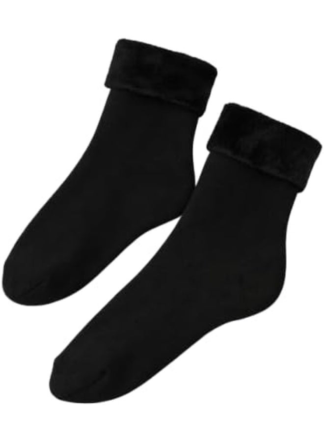 Black Winter Warmer Socks with Thermal Insulation for Instant Warmth and All-Day Comfort - Image 1