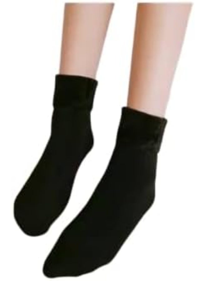 Black Winter Warmer Socks with Thermal Insulation for Instant Warmth and All-Day Comfort - Image 4