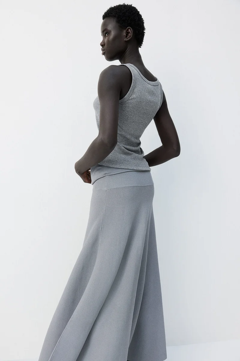 اتش اند ام Ribbed vest top