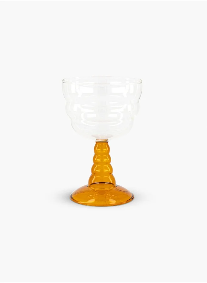 2XL Home Stemware Clear/Amber 10x10x15cm-350ml