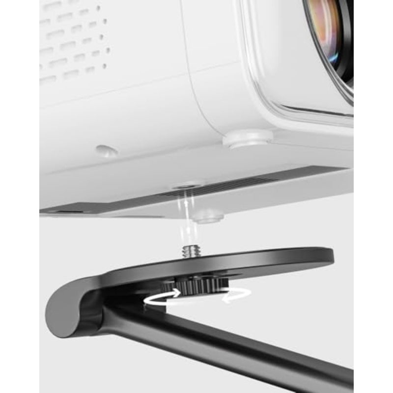 Portable Foldable Projector Stand, Compatible with D1R and More 180° Rotation, Supports up to 5.5 lb, Ultra-Compact Design, 1/4-Inch Screw, Compatible with EAZZE D1, BOOM mini - Image 2