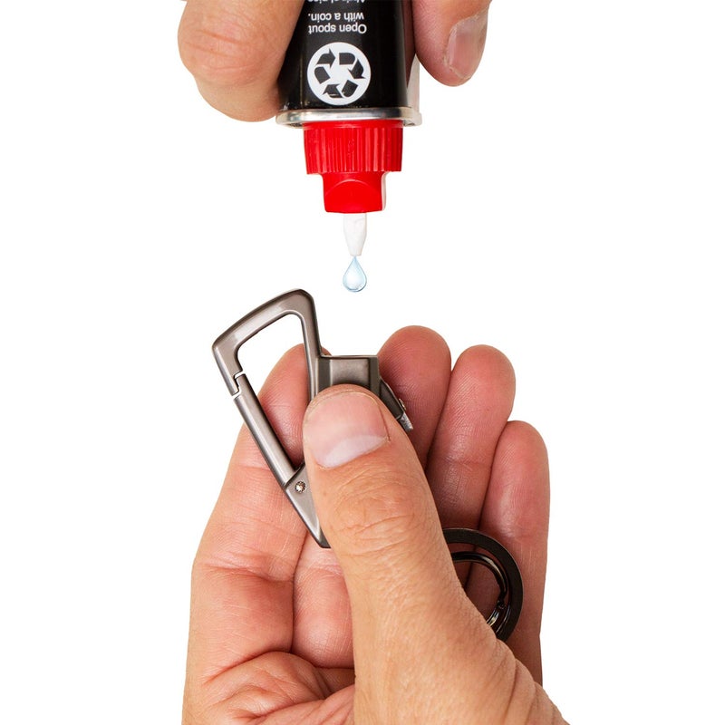 SURVIVE Permanent Match Bottle Opener Metal Keychain, Reusable Survival Fire Starter Striker Lighter, Emergency Waterproof Strike Anywhere Stick Kit (Charcoal) - Image 4