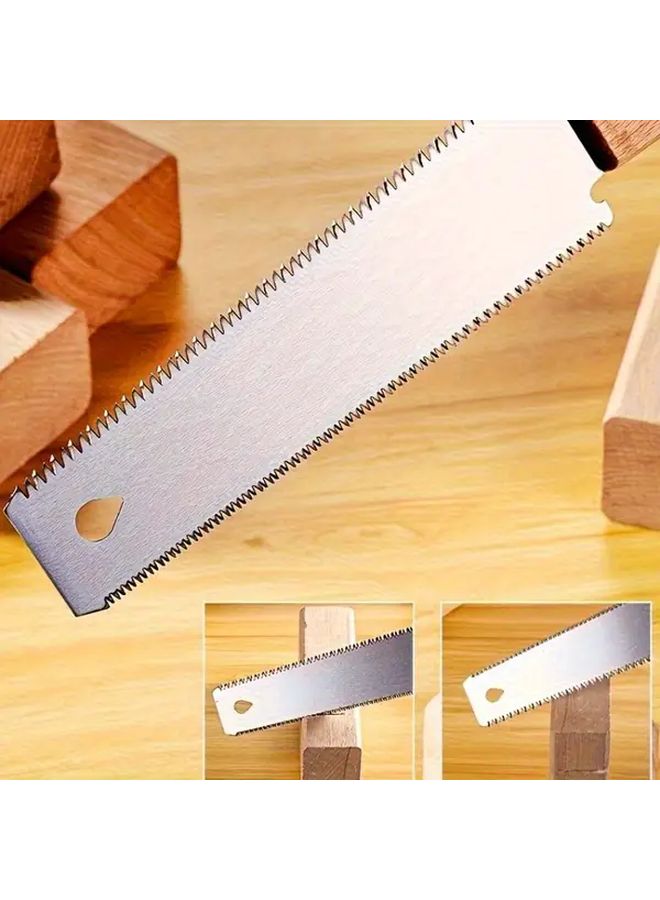 Japanese Steel Flush Cut Hand Saw Manual Woodworking Pull Saw For Carpentry - Image 3