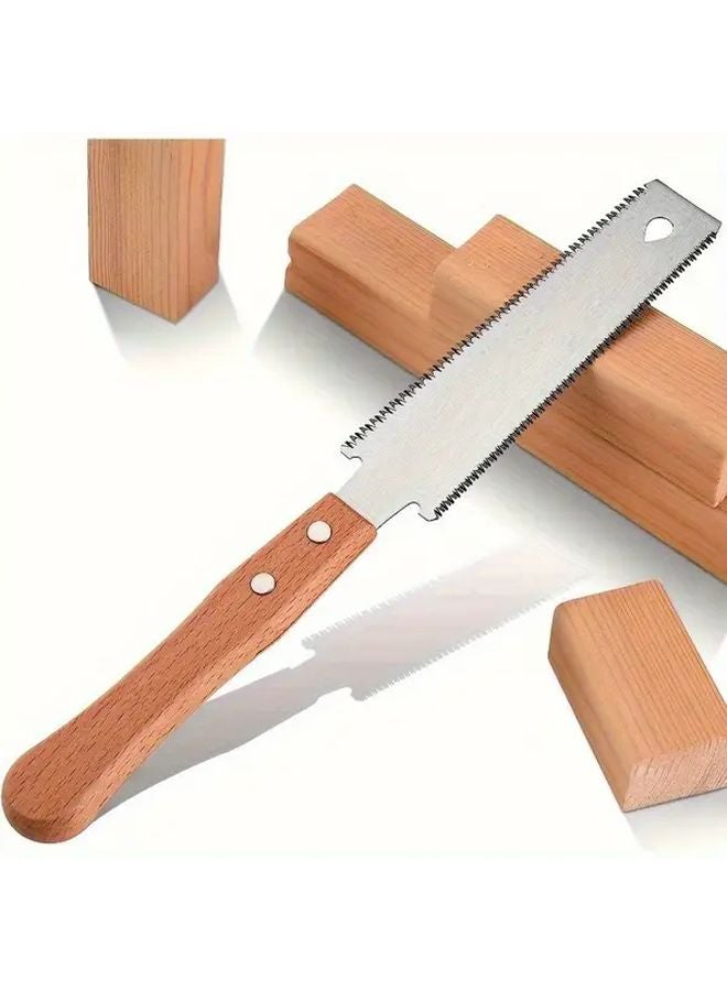 Japanese Steel Flush Cut Hand Saw Manual Woodworking Pull Saw For Carpentry - Image 2