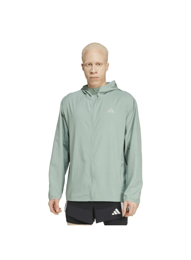 Adidas adidas RUN IT JACKET Green Running JACKETS for Men - XS