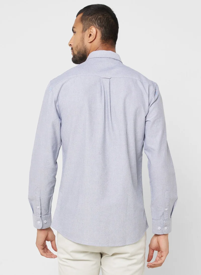 Robert Wood Oxford Long Sleeve Shirt