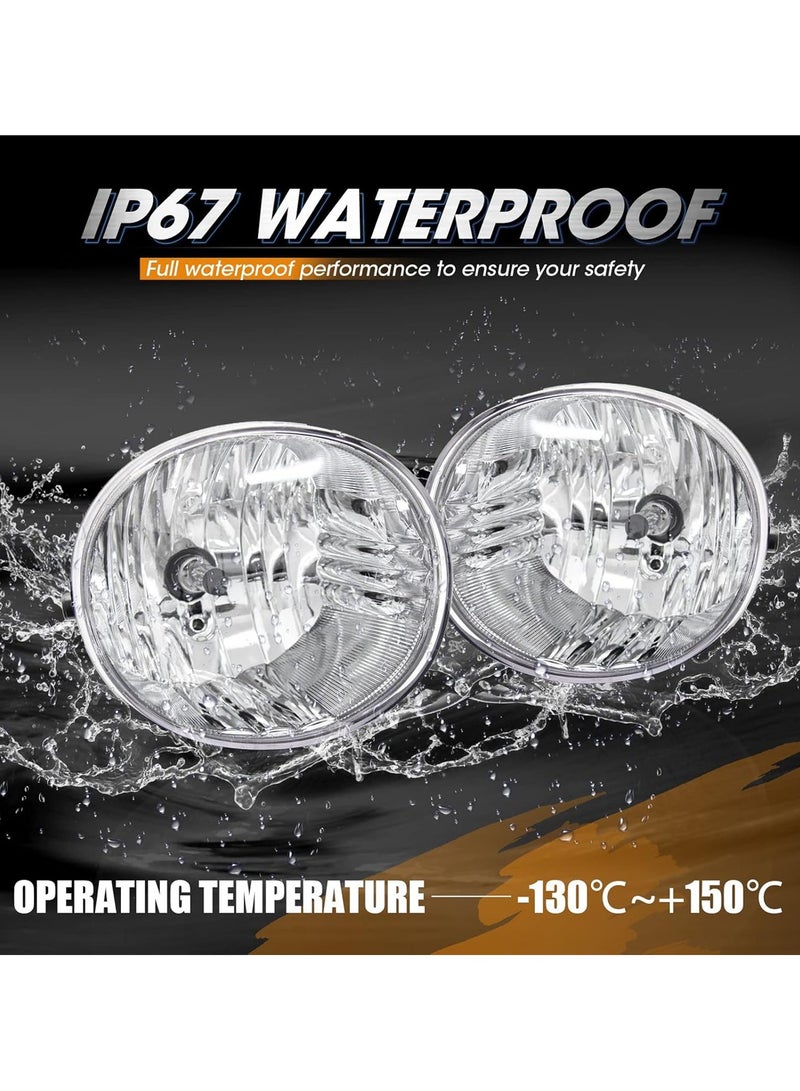 Loquat High-Performance Fog Lamp Set for Toyota Fortuner 2011 - IP67 Waterproof, 12V 55W Halogen Bulbs, High Temperature Resistant - Image 3
