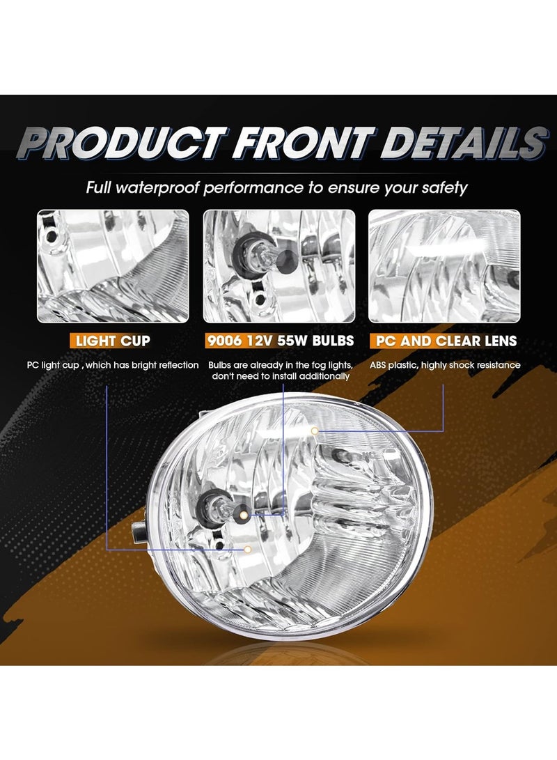 Loquat High-Performance Fog Lamp Set for Toyota Fortuner 2011 - IP67 Waterproof, 12V 55W Halogen Bulbs, High Temperature Resistant - Image 4
