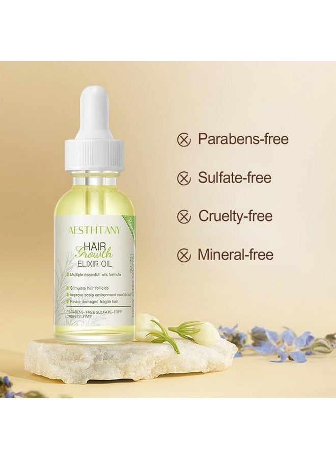 ايه اي اس تي اتش تي ايه ان واي سيروم إيستاني لتقوية الشعر بزيت إكليل الجبل والخروع واللوز لجميع أنواع الشعر، 2.1 أونصة - Image 4