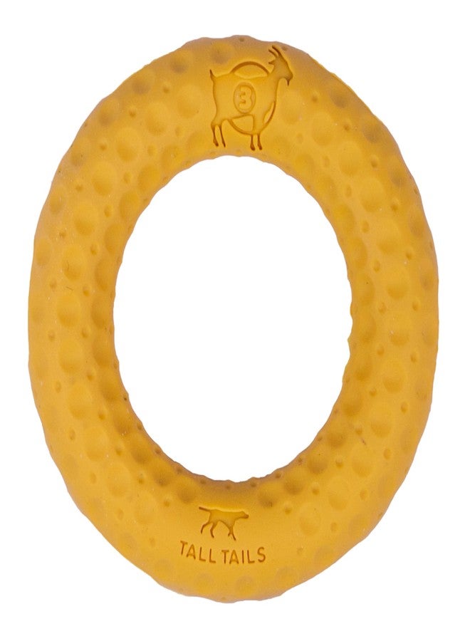 Tall Tails G.O.A.T. Greatest of All Toys Sport Fetch Ring Toy for Dogs, Small - Image 1