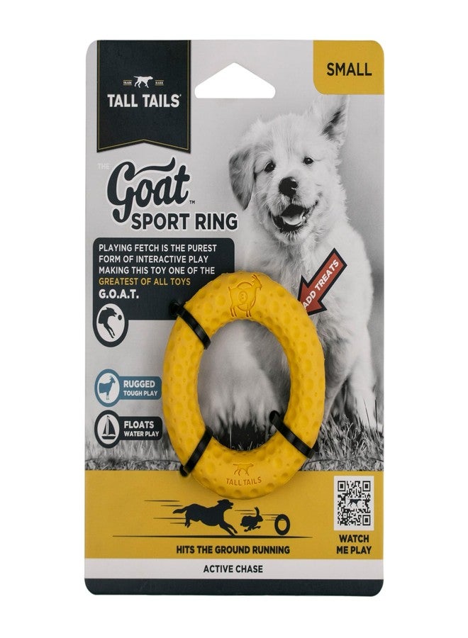 Tall Tails G.O.A.T. Greatest of All Toys Sport Fetch Ring Toy for Dogs, Small - Image 3