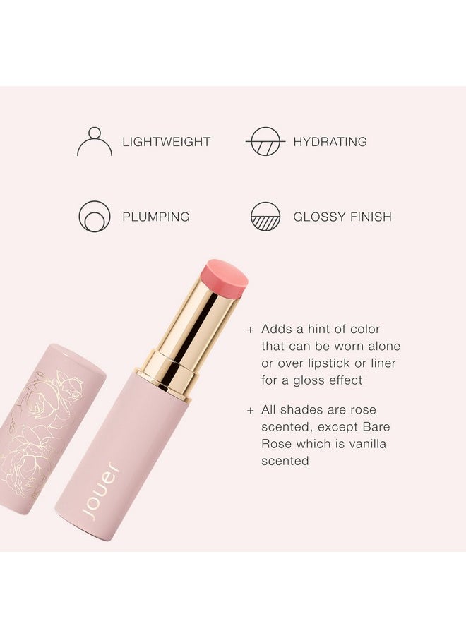 Jouer - Essential Lip Enhancer Shine Balm Enhancing Tinted Lip Balm Moisturize Plump & Nourishing Lip Care Jojoba Seed Oil And Maxi Lip Formula For Moisturizing And Fullness Monarch - Image 1